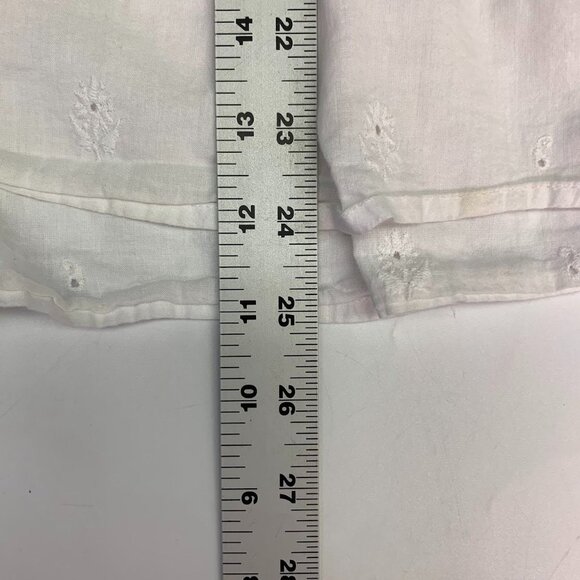 Odd Molly I Speak Heart Women's Boho Peasant Front Tie Long Sleeve Top Size L - Picture 13 of 13